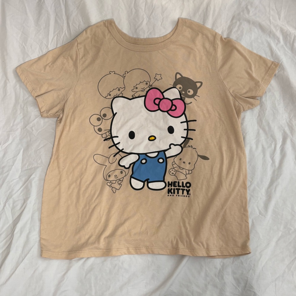 Hello Kitty tan top